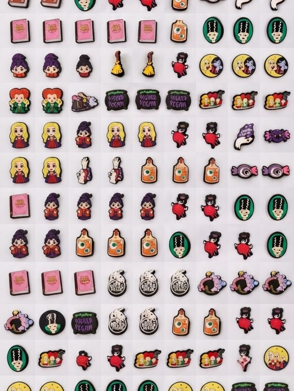69pc + Hocus Pocus + Croc Charms + Bulk